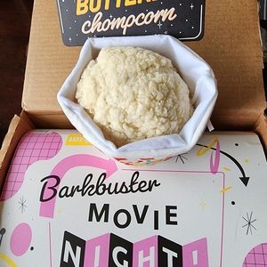 NWT POPCORN TOY (BARK BOX)